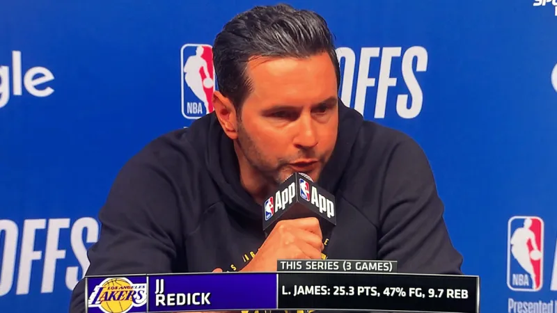九游娱乐PC版-雷迪克谈詹姆斯：我很幸运能和顶级球星共事，享受与他交流